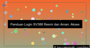 visual sv388 panduan login