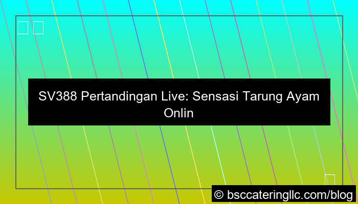 desain sv388 pertandingan live