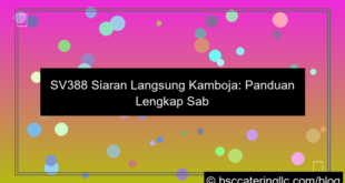 sv388 siaran langsung cambodia