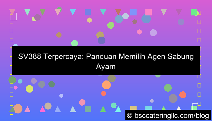 ilustrasi sv388 terpercaya