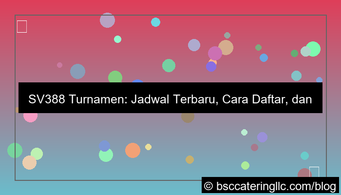 sv388 turnamen