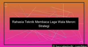 ilustrasi teknik membaca laga wala meron