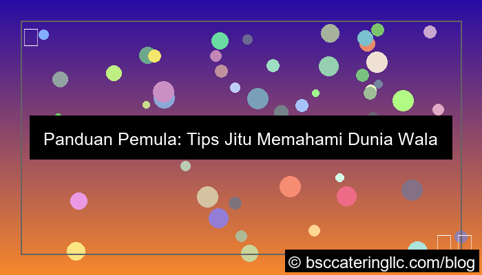 grafik tips pemula wala meron