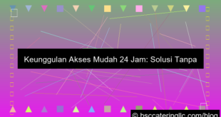 wala meron akses mudah 24 jam