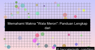 wala meron artinya
