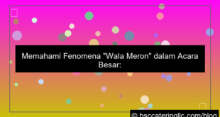 wala meron event besar