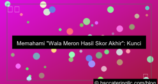 desain wala meron hasil skor akhir