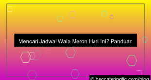 grafik wala meron jadwal hari ini