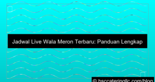 visual wala meron jadwal live terbaru