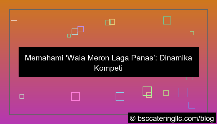 wala meron laga panas