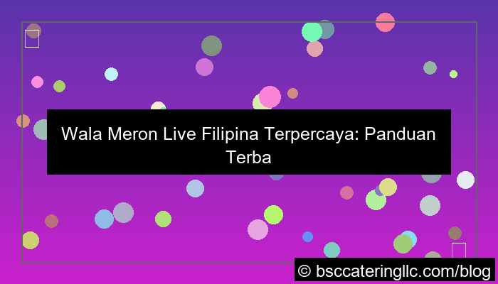 wala meron live filipina terpercaya