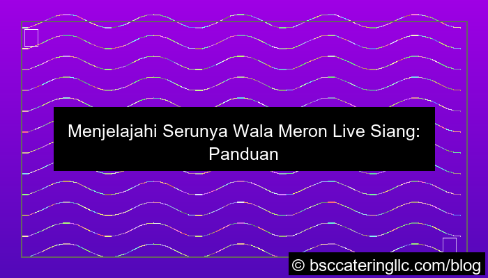visual wala meron live siang
