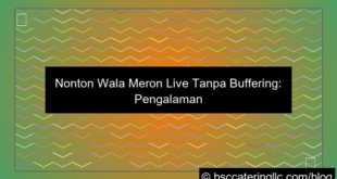 ilustrasi wala meron live tanpa buffering