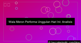 gambar wala meron performa unggulan hari ini