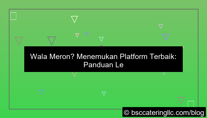 wala meron platform terbaik