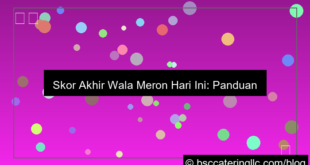 wala meron skor akhir hari ini