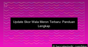 wala meron skor real time terbaru