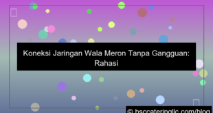 wala meron tanpa gangguan jaringan