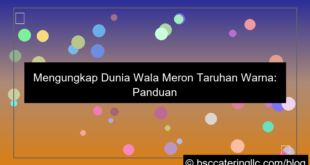 ilustrasi wala meron taruhan warna