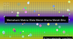 wala meron warna merah biru