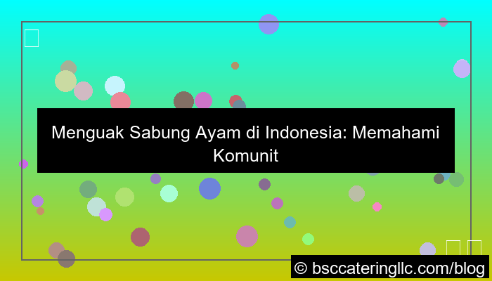 sabung ayam komunitas indonesia