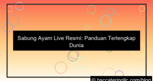 sabung ayam live resmi