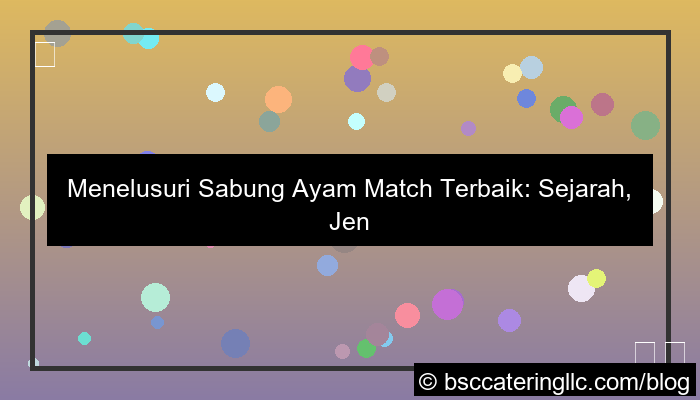 grafik sabung ayam match terbaik