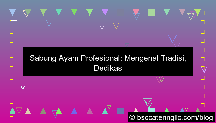 sabung ayam profesional