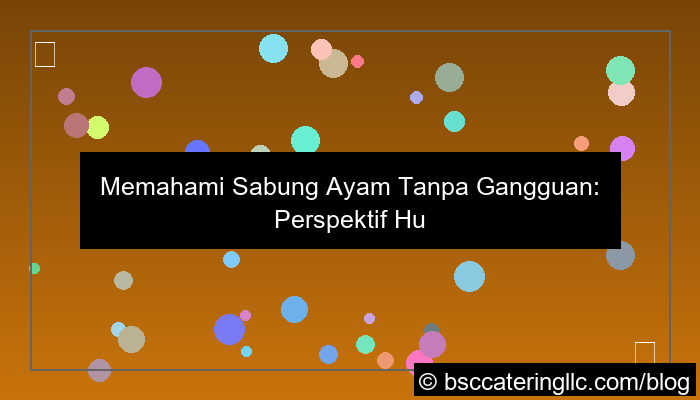 visual sabung ayam tanpa gangguan