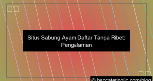 situs sabung ayam daftar tanpa ribet