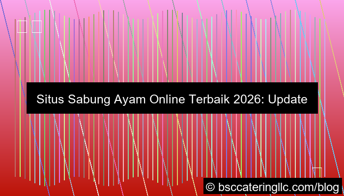 ilustrasi situs sabung ayam update terbaru 2026