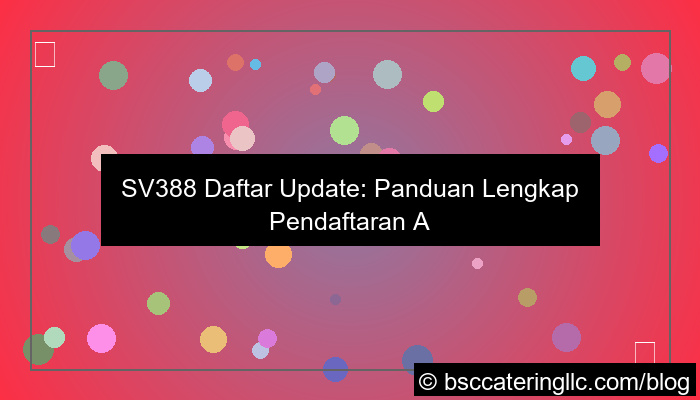 sv388 daftar update