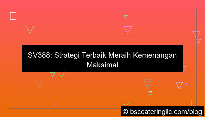 grafik sv388 strategi terbaik