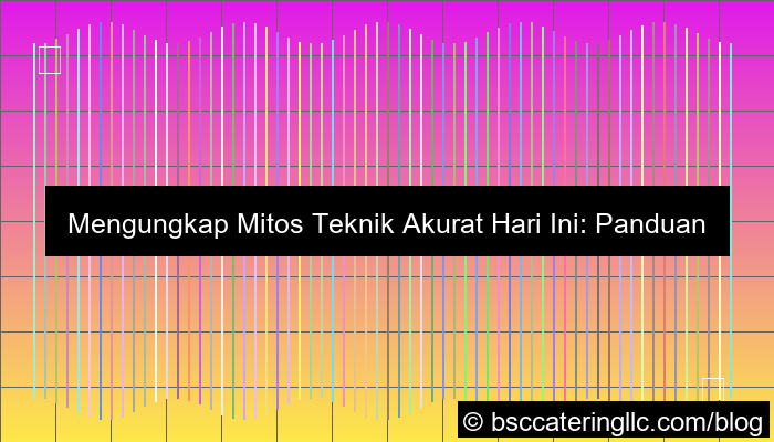 wala meron teknik akurat hari ini